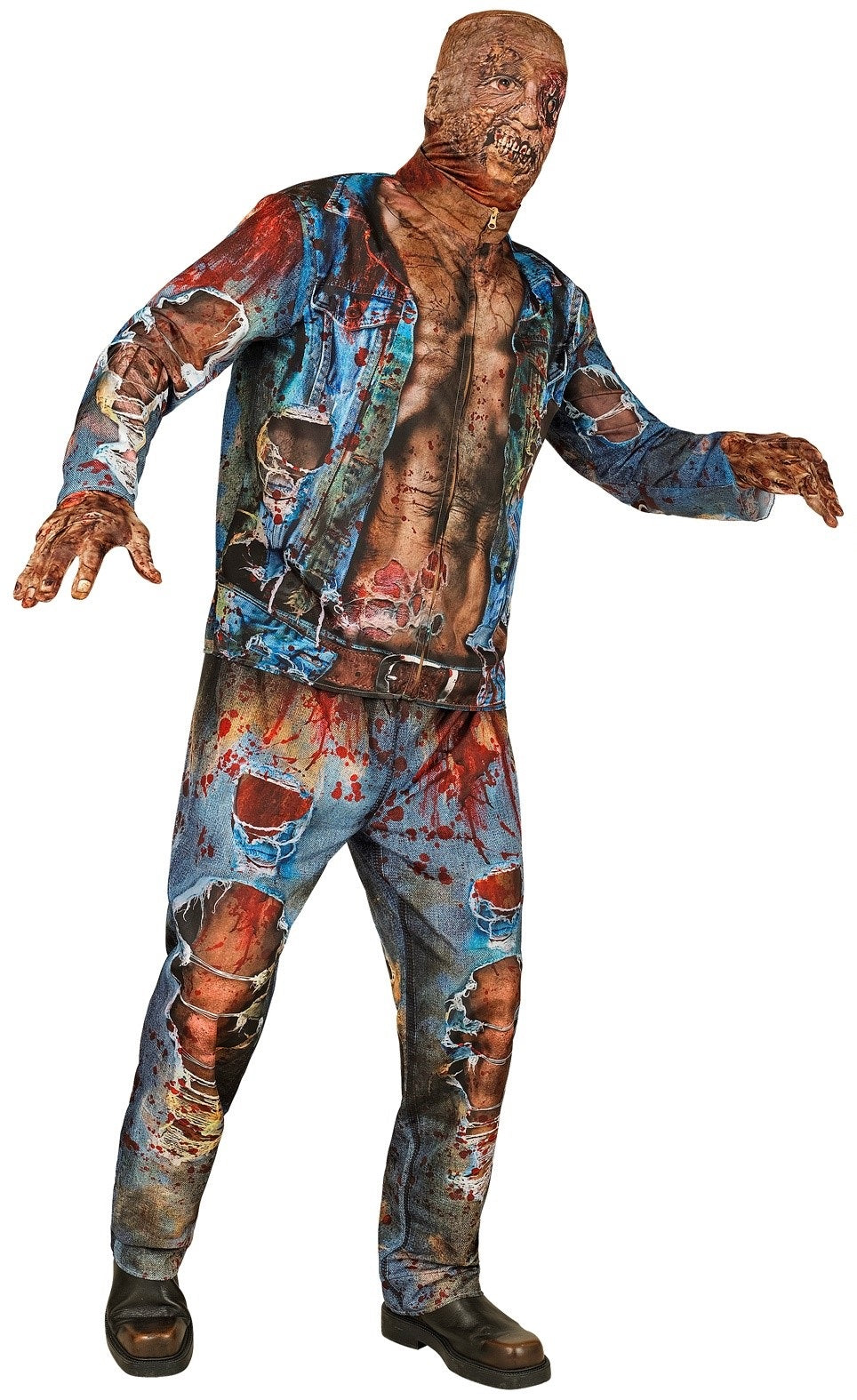 Disfraz de Zombie Podrido para Hombre Zombies Widmann